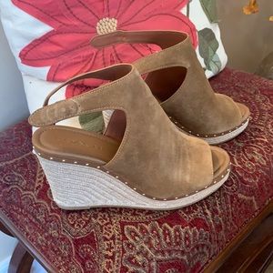 Coach wedge sandals